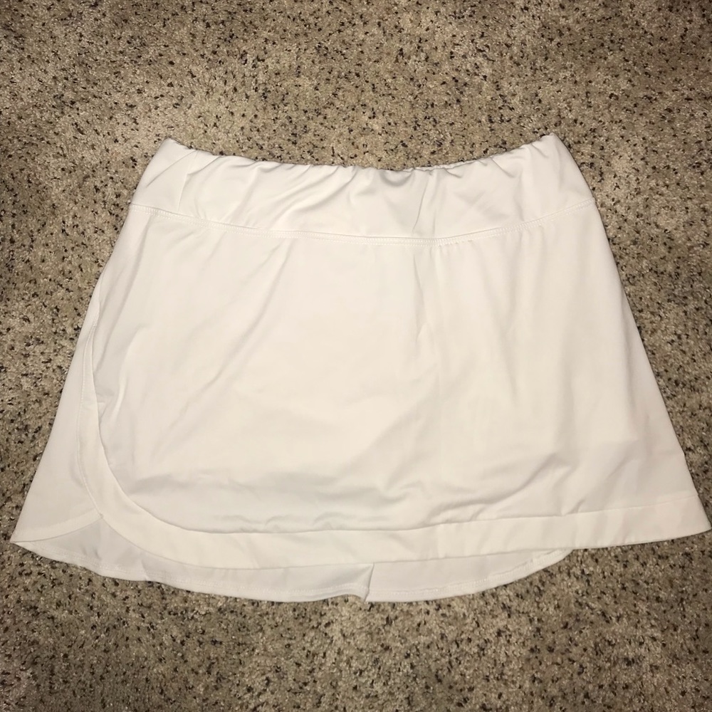 Augusta Sportswear White Tennis Skirt